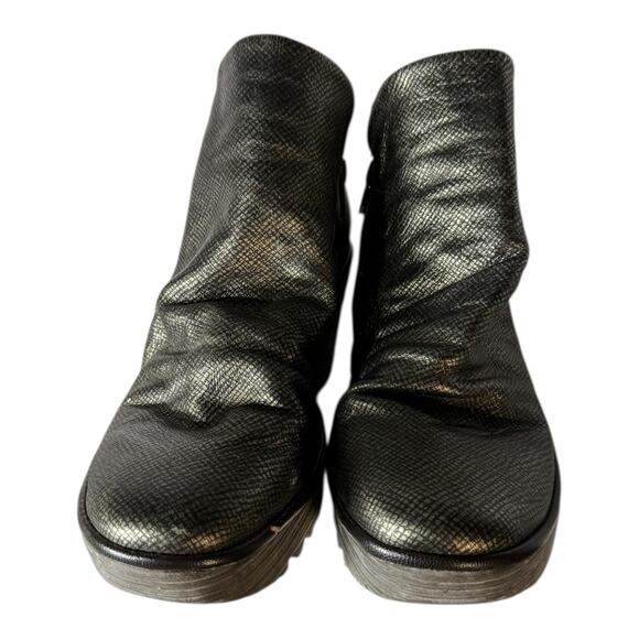 Frye Womens Greene Low Lace Brown Leather Shoes Size 8.5 - Picture 4 of 9